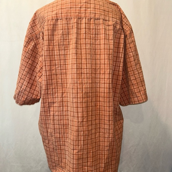 Columbia Rust Plaid Shirt - Picture 4 of 5